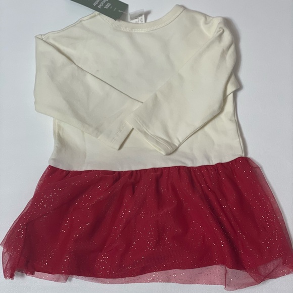 Disney Cream and Glittery Red Minnie Mouse Shirt - Picture 7 of 8